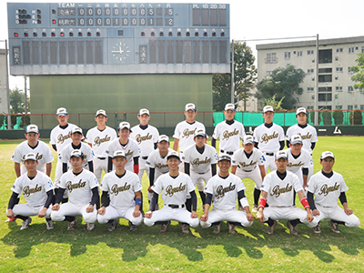 軟式野球部　西都大学軟式野球連盟秋季リーグ（1部）で優勝