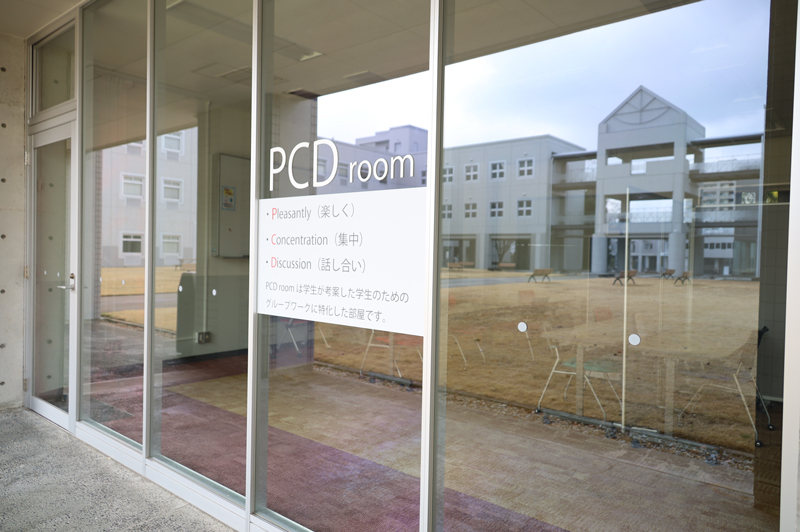 『PCD room』サイン新設